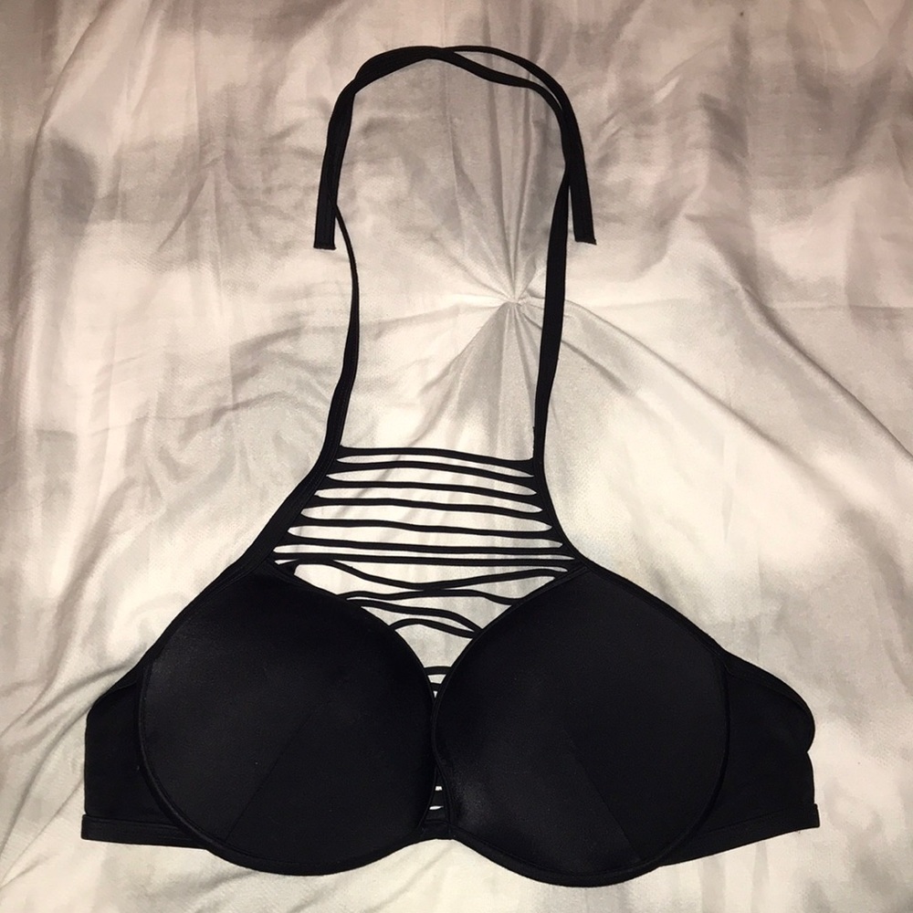 Black Strappy Victoria’s Secret swim top